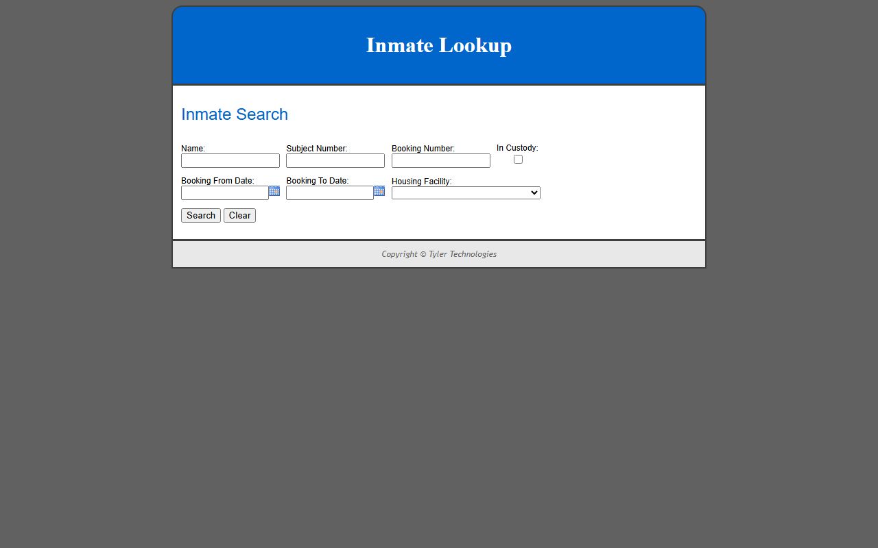 Chesapeake Virginia Booking Releases Inmate Inquiry