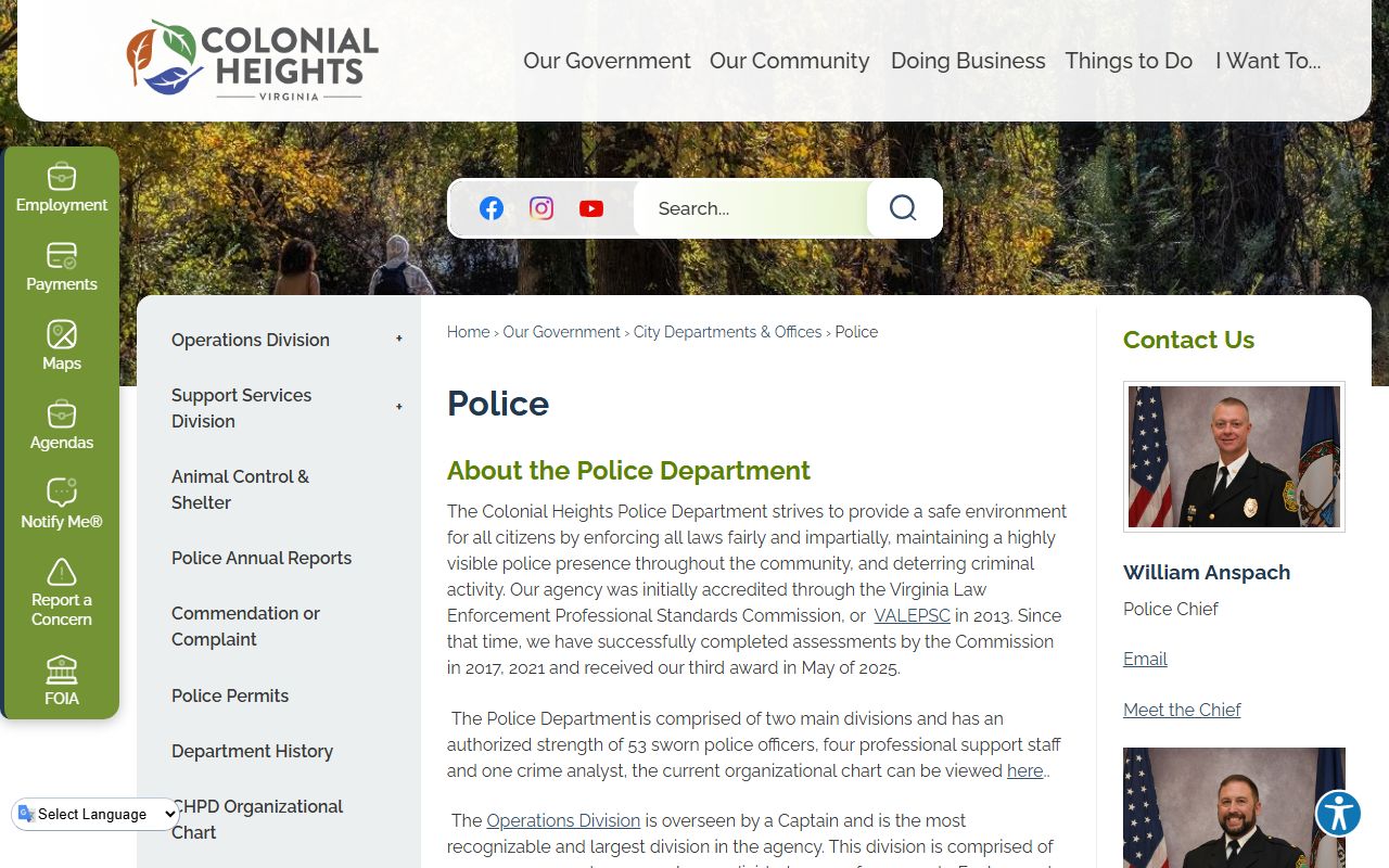 Colonial Heights Virginia Booking Releases Police Department