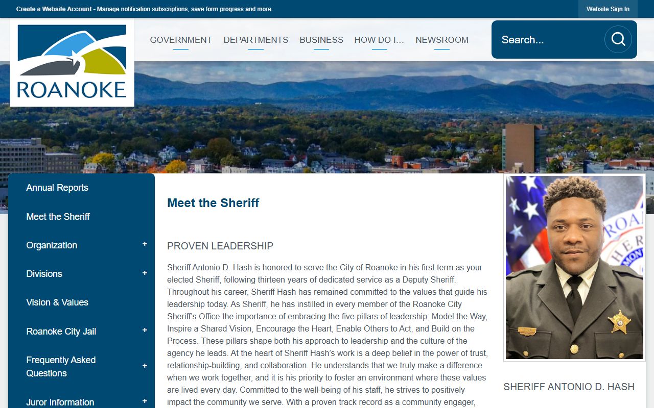 Roanoke Virginia Booking Releases Sheriff Office