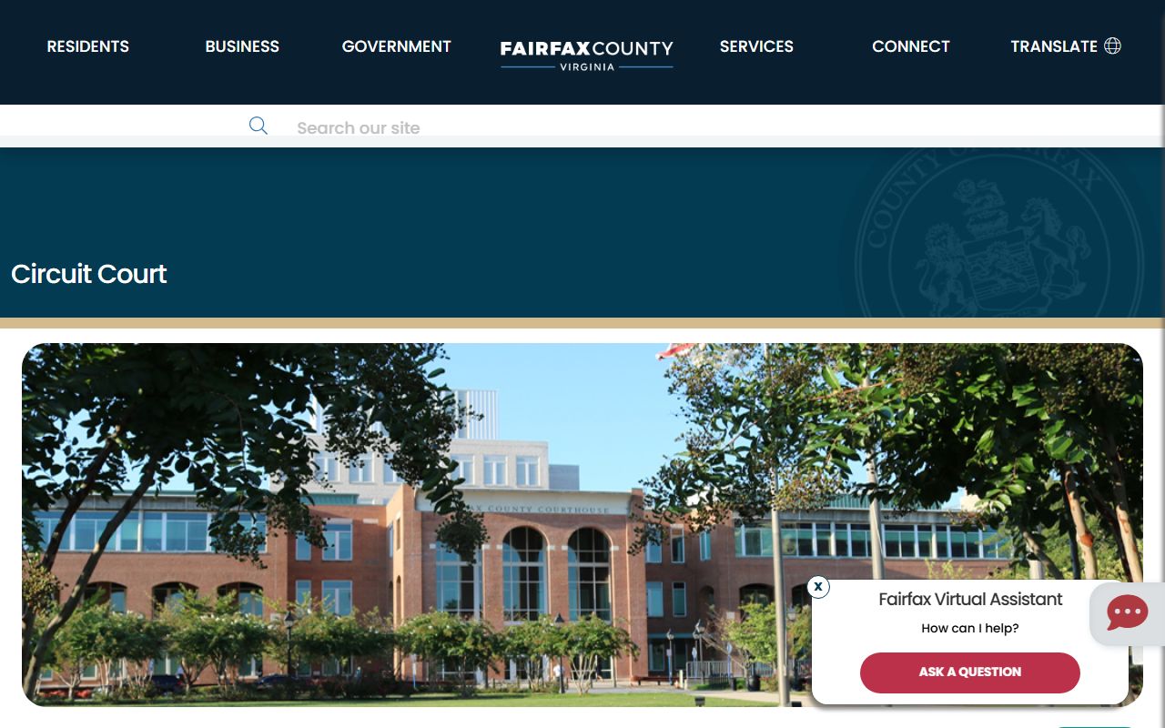 Fairfax County Virginia Booking Releases - Fairfax County Circuit Court