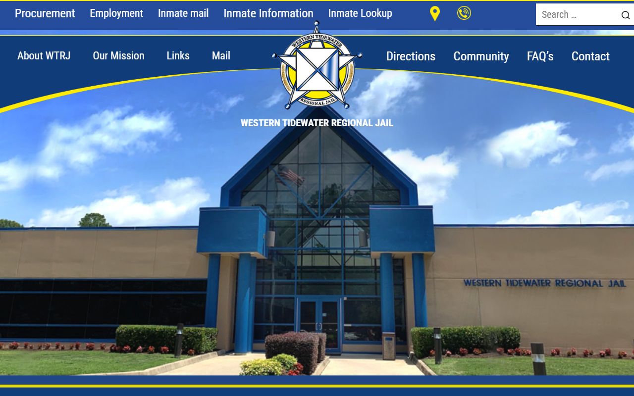 Isle of Wight County Virginia Booking Releases - Western Tidewater Regional Jail